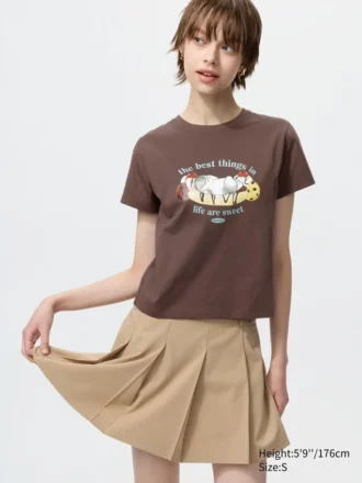 Camiseta gráfica Mofusand Ut para mujer