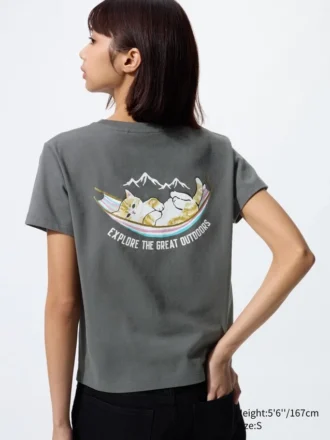 Camiseta gráfica Mofusand Ut para mujer