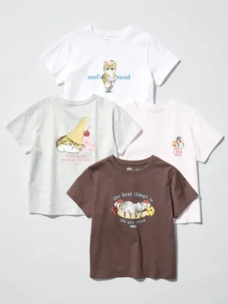 Camiseta gráfica Mofusand Ut para mujer