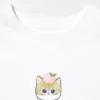 Camiseta gráfica Mofusand Ut para mujer Camiseta gráfica Mofusand Ut para mujer