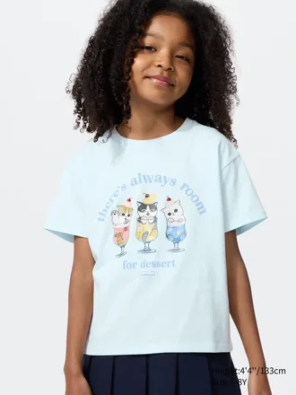 Camiseta gráfica Mofusand UT para niños
