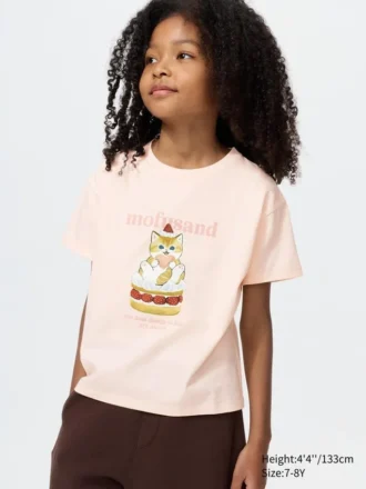 Camiseta gráfica Mofusand UT para niños