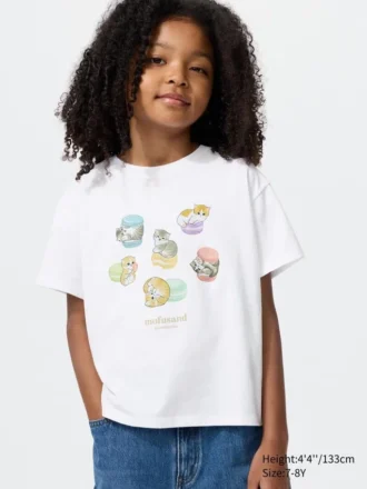 Camiseta gráfica Mofusand UT para niños