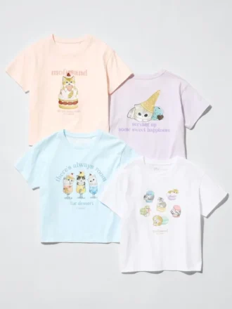 Camiseta gráfica Mofusand UT para niños