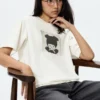 Camiseta gráfica Monchhichi Ut para mujer Camiseta gráfica Monchhichi Ut para mujer