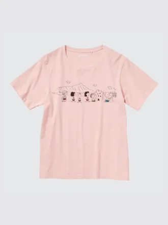 Camiseta gráfica Peanuts Hawaii UT para mujer