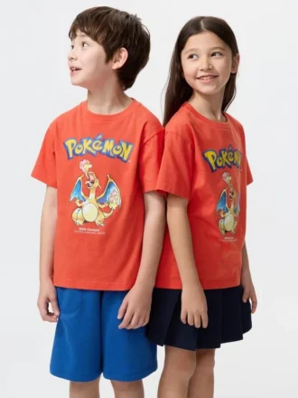 Camiseta gráfica Pokamon Ut para niños