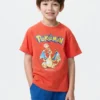 Camiseta gráfica Pokamon Ut para niños Camiseta gráfica Pokamon Ut para niños