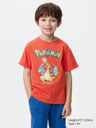 Camiseta gráfica Pokamon Ut para niños