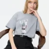 Camiseta gráfica Pop Mart Ut para mujer Camiseta gráfica Pop Mart Ut para mujer