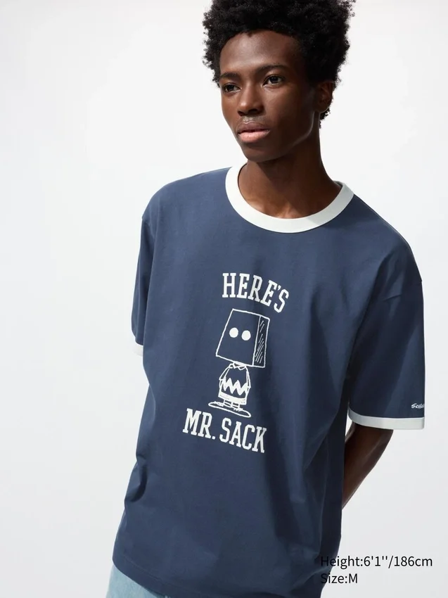 Camiseta gráfica unisex de Peanuts UT Camiseta gráfica unisex de Peanuts UT