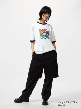 Camiseta gráfica unisex Ny Pop Art UT | Keith Haring