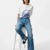 Camiseta gráfica unisex Ukiyo-E Blue UT Camiseta gráfica unisex Ukiyo-E Blue UT