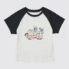Camiseta gráfica UT con personajes alegres para mujer Camiseta gráfica UT con personajes alegres para mujer
