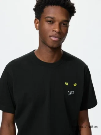 Camiseta gráfica Ut de iconos musicales para hombre
