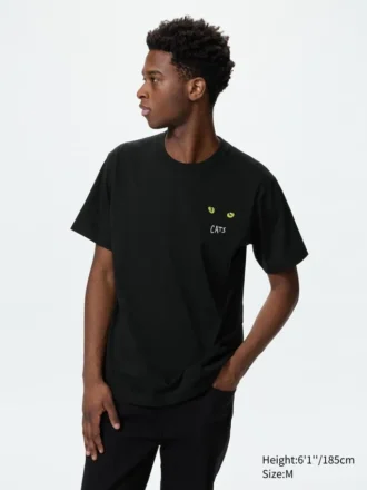Camiseta gráfica Ut de iconos musicales para hombre