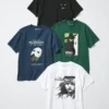 Camiseta gráfica Ut de iconos musicales para hombre