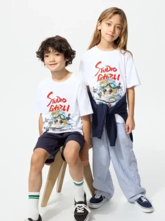 Camiseta gráfica Ut de Studio Ghibli para niños