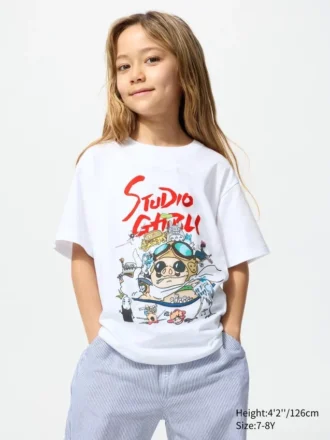 Camiseta gráfica Ut de Studio Ghibli para niños