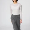 Camiseta HEATTECH de mezcla de cachemira para mujer | Extra cálida Camiseta HEATTECH de mezcla de cachemira para mujer | Extra cálida