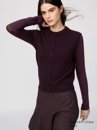 Camiseta HEATTECH de mezcla de cachemira para mujer | Extra cálida