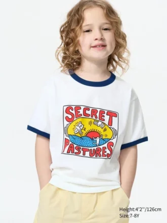 Camiseta infantil con estampado gráfico Ny Pop Art | Keith Haring