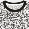Camiseta infantil con estampado gráfico Ny Pop Art | Keith Haring