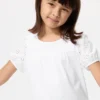 Camiseta infantil con mangas abullonadas | Bordado