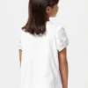 Camiseta infantil con mangas abullonadas | Bordado