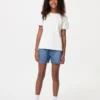 Camiseta infantil con mangas abullonadas | Fruncido