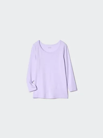 Camiseta infantil HEATTECH con cuello redondo Camiseta infantil HEATTECH con cuello redondo