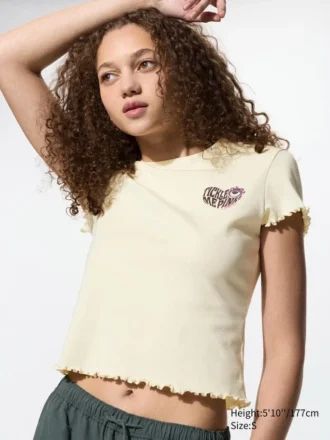 Camiseta mini con estampado UT de Disney/Pixar para mujer