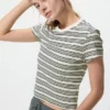 Camiseta mini para mujer | A rayas Camiseta mini para mujer | A rayas
