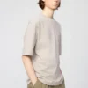 Camiseta oversize unisex de algodón AIRism | Mangas cortas Camiseta oversize unisex de algodón AIRism | Mangas cortas