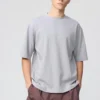 Camiseta oversize unisex de algodón AIRism | Mangas cortas Camiseta oversize unisex de algodón AIRism | Mangas cortas