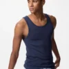 Camiseta sin mangas de canalé Dry Color para hombre Camiseta sin mangas de canalé Dry Color para hombre