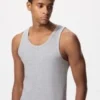 Camiseta sin mangas de canalé Dry Color para hombre