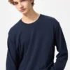 Camiseta suave cepillada para hombre | Camiseta de manga larga Camiseta suave cepillada para hombre | Camiseta de manga larga