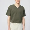 Camiseta unisex con cuello en V Camiseta unisex con cuello en V