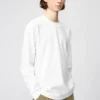 Camiseta unisex de algodón AIRism | Camiseta de manga larga Camiseta unisex de algodón AIRism | Camiseta de manga larga