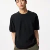 Camiseta unisex lavable de punto acanalado Milano