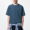 Camiseta unisex lavable de punto acanalado Milano