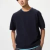 Camiseta unisex lavable de punto acanalado Milano