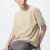 Camiseta unisex lavable de punto acanalado Milano