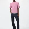 Camiseta unisex lavable de punto acanalado Milano