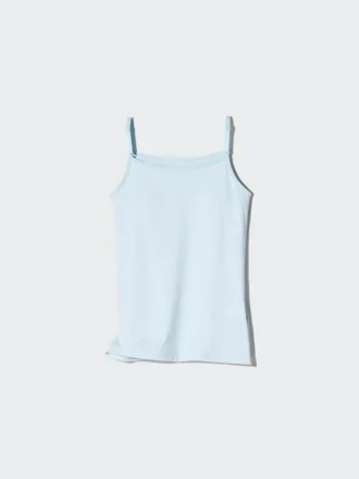 Camisola con sujetador para niña de mezcla de algodón AIRism