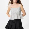 Camisola de algodón con estampado Dobby para mujer Camisola de algodón con estampado Dobby para mujer