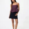 Camisola de algodón con estampado Dobby para mujer Camisola de algodón con estampado Dobby para mujer