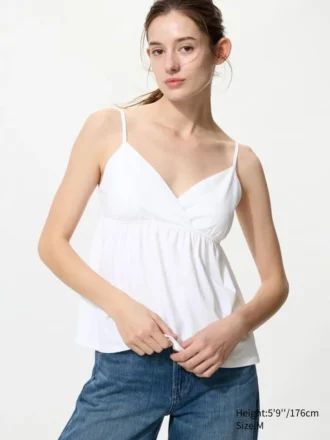 Camisola fruncida para mujer Camisola fruncida para mujer