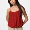 Camisola fruncida tipo globo para mujer Camisola fruncida tipo globo para mujer